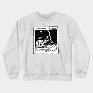 Scatterbrain - Radiohead - Illustrated Lyrics Crewneck Sweatshirt